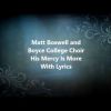 His Mercy Is More inspired by the Matt Boswell version custom arranged for strings and lead sheet.