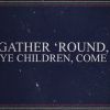 Gather Round Ye Children Come by Andrew Peterson - custom string parts